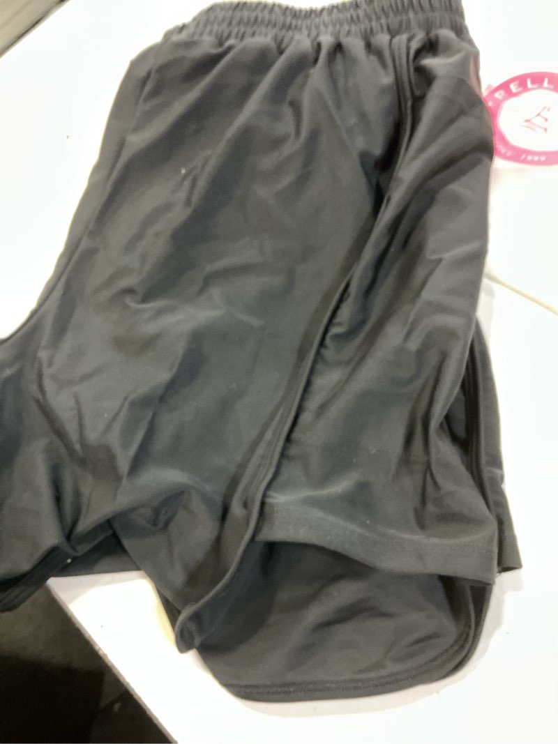 Condition photo showing Good Condition for relleciga women's 3/5/7" high waisted board shorts upf 50+ quick dry swim shorts with liner pockets 3" inseam medium black-3inch
