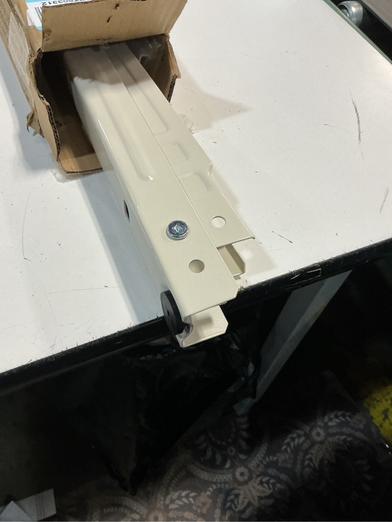 Condition photo showing As Is for mini split wall mounting bracket, heavy-duty wall bracket for 7000 btu to 12000 btu outdoor ductless minisplit air conditioner ac heat pump systems, max 400 lb capacity 7000btu-12000btu