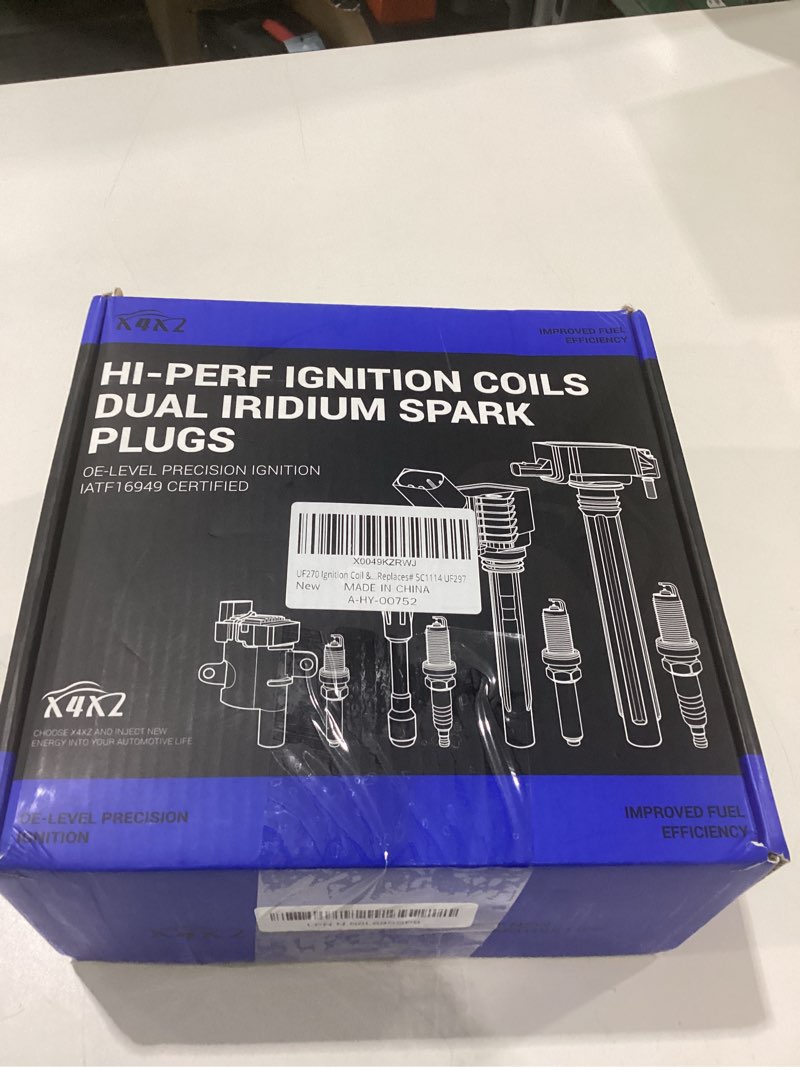 Condition photo showing New/Like New for UF270 Ignition Coil & 4503 Double Iridium Spark Plug for 00-07 Dodge Ram 1500,Dakota,Durango/Jeep 99