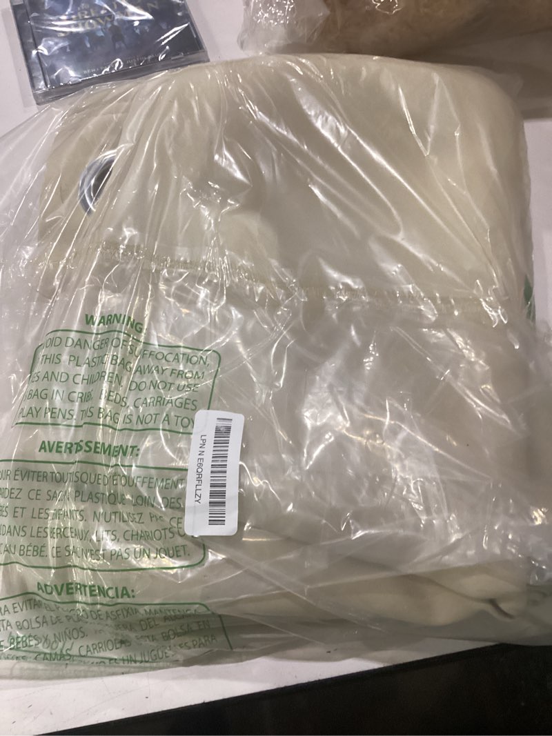 Condition photo showing Good Condition for ryb home outdoor curtains for patio waterproof block sunlight thermal insulated privacy assured thick outside curtains for porch, gazebo, pergola, w52" x l84", biscotti beige, 1 panel biscotti beige 52"w x 84"l (pack of 1)