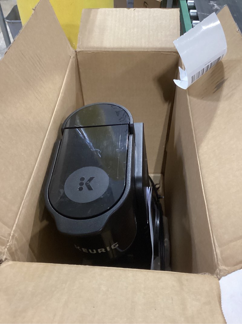 Condition photo showing Good Condition for keurig k-express single serve k-cup pod coffee maker, 3 brew sizes, strong button feature, 42oz removable reservoir, black