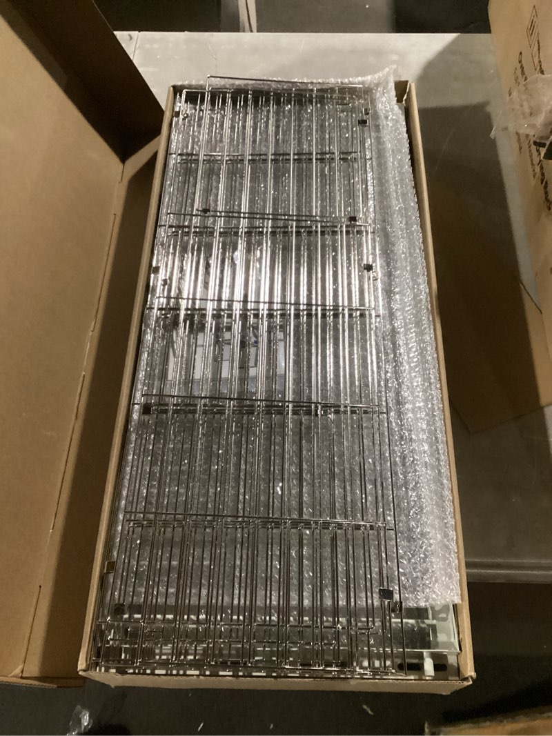 Condition photo showing New/Like New for pigeon trap with escape-proof design,pigeon cage with one-way entry,ideal pigeons coop,chicken and bird trap cage,portable & easy assembly,unharmful made of high-strength iron with anti-rust paint 23.8"l x 23.8"w x 10.2"h