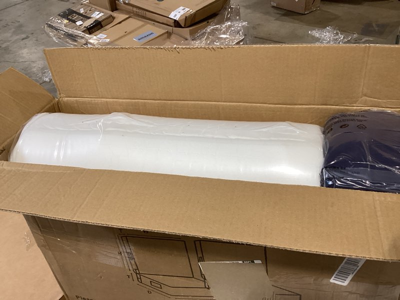 Condition photo showing As Is for 5" thicker outdoor chair cushions 2 sets 24" *24" waterproof patio chair cushions for outdoor furniture w/removable cover 30d high density sponge filling thicken patio furniture cushion w/handle &ties 24 x 24 x 5 navy blue