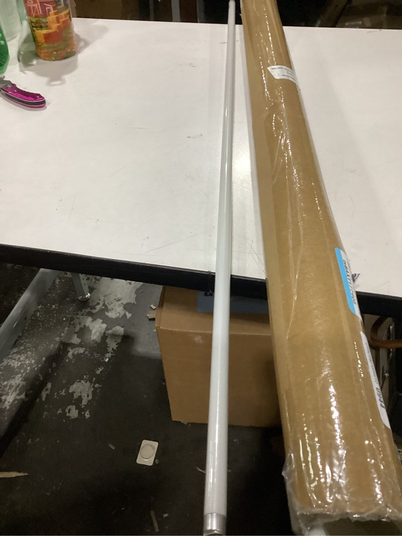 Condition photo showing As Is for new lights f54t5/865/ho fluorescent tube light bulb, 46 inch, 54w, 6500k daylight, 4200 lumens, high output, g5 bi-pin base, 4ft t5 grow light bulbs - 10 pack 6500k 10 pack