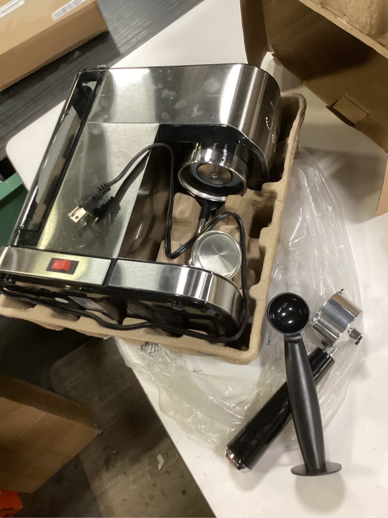 Condition photo showing Good Condition for JASSY Espresso Machine Coffee Makers 20 Bar Milk Frother 4 IN 1 with Steamer