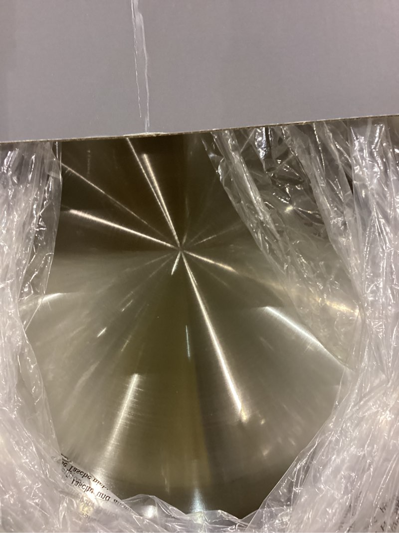 Condition photo showing New/Like New for Misen 5-Ply Stainless Steel 12" Frying Pan - Professional Cookware for Induction, Gas and Electric - Dishwasher Safe, Oven Safe to 800°F - Durable, Versatile, Even Heating