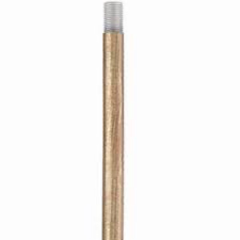 Livex Lighting 56050-48 Accessories 12" Length Rod Extension Stems, Antique Gold Leaf