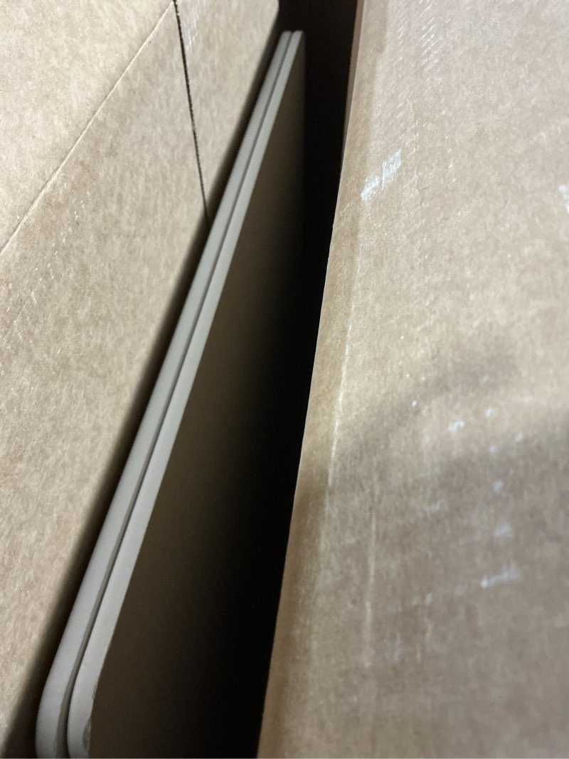 Condition photo showing As Is for Home Bath Stone Mat 24"x16" (2-Pack) – Quick-Dry, Non-Slip Diatomaceous Earth Mat, Stylish & Absorbent, White Straight