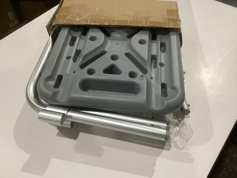 Condition photo showing New/Like New for Medline Backless Shower Chair with Arms - 350 lb. capacity, Bench, Stool, Seat for Elderly, Seniors Independent Adult and Disabled Adults