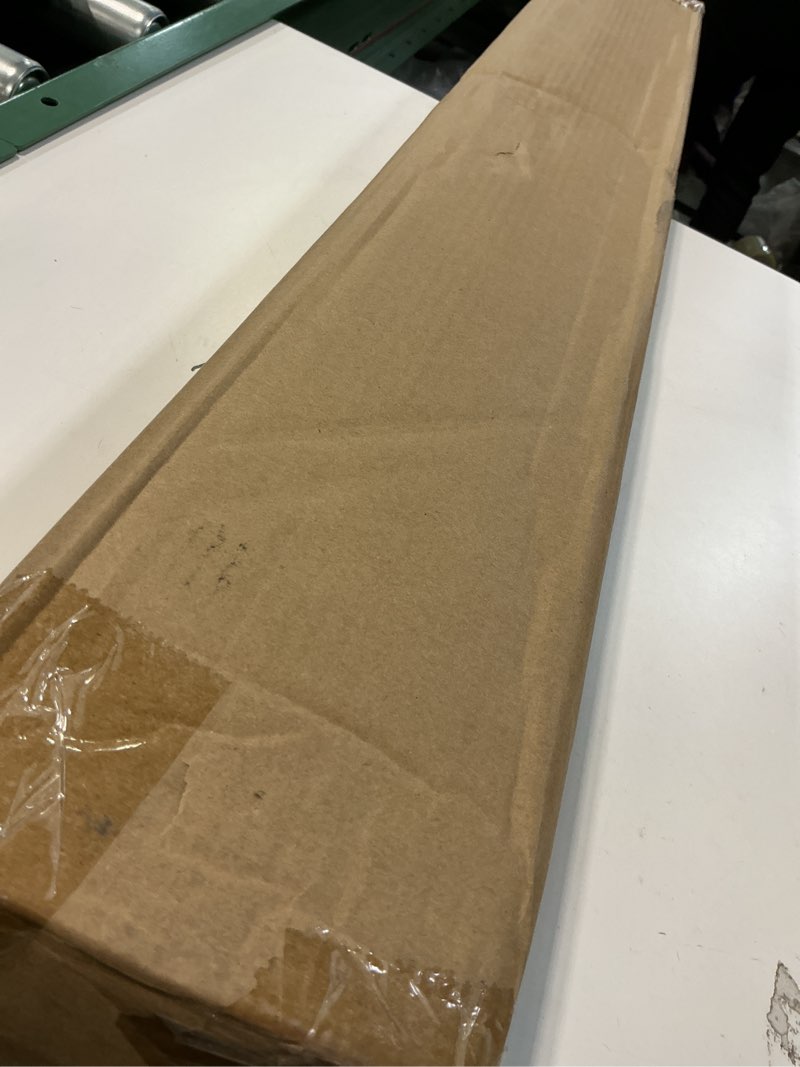 Condition photo showing New/Like New for LazBlinds Cordless Bamboo Roman Shades, Privacy Blinds for Interior Windows, Room Darkening Roll Up Bamboo Blinds for Home & Patio, 35" W x 64" H, Highfield Teak Pricacy - Highfield Teak 35" W x 64" H