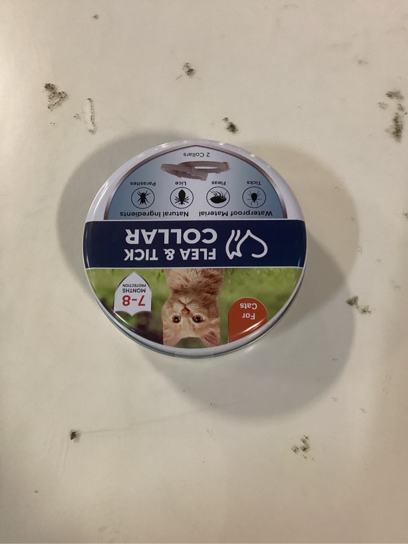 NJKPUYT Cat ?Flea Collar,Adjustable Flea and Tick Collar for Cats,Easy to Use,Safe for People and Pe