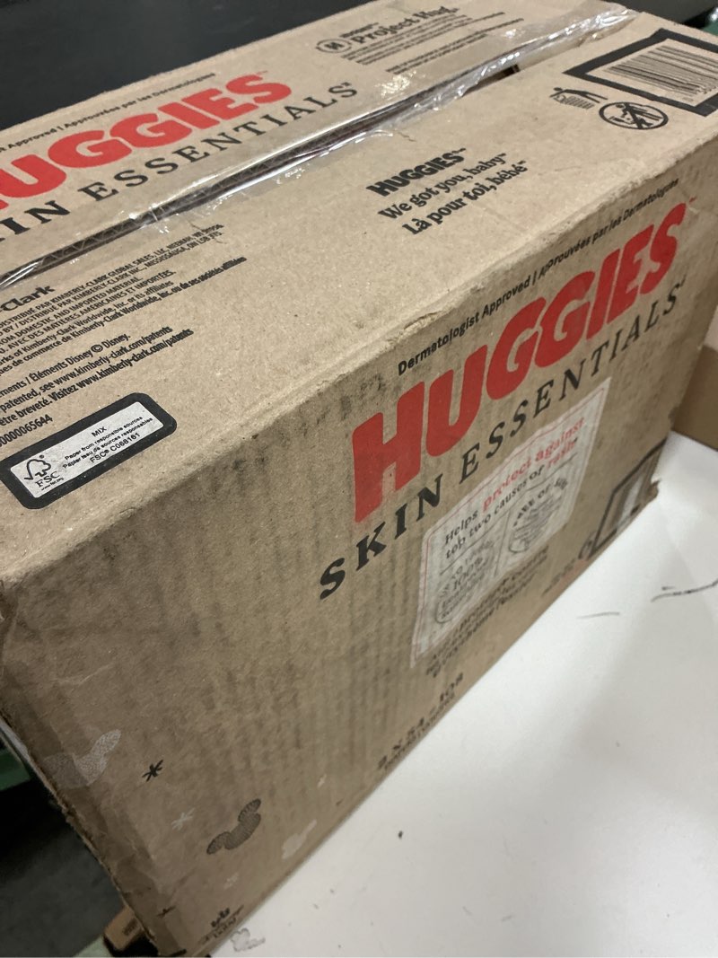 Condition photo showing New/Like New for Huggies Skin Essentials Luxury Diapers - Size 6 - 108ct