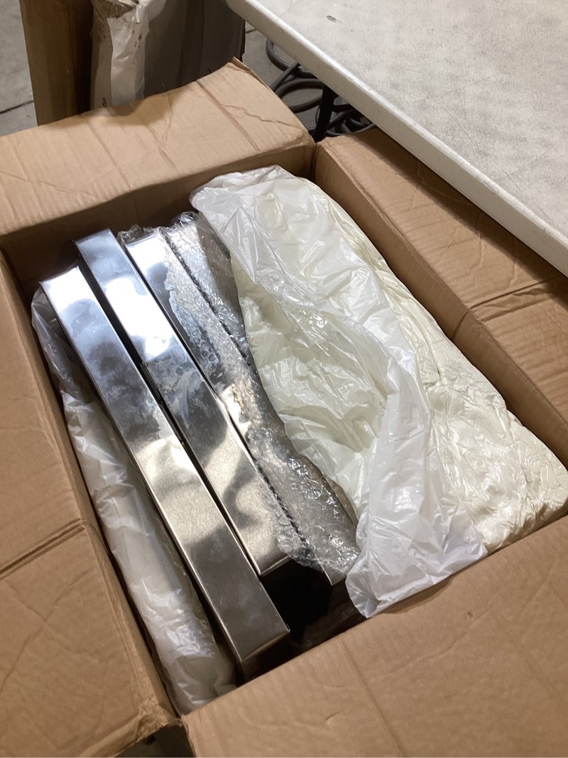 gaomon commerical hood filters 19.5w x 24.5h inch, 430 stainless steel 5 grooves, range hood filters for restaurant kitchen exhaust hoods, pack of 6 19.5" w x 24.5" h