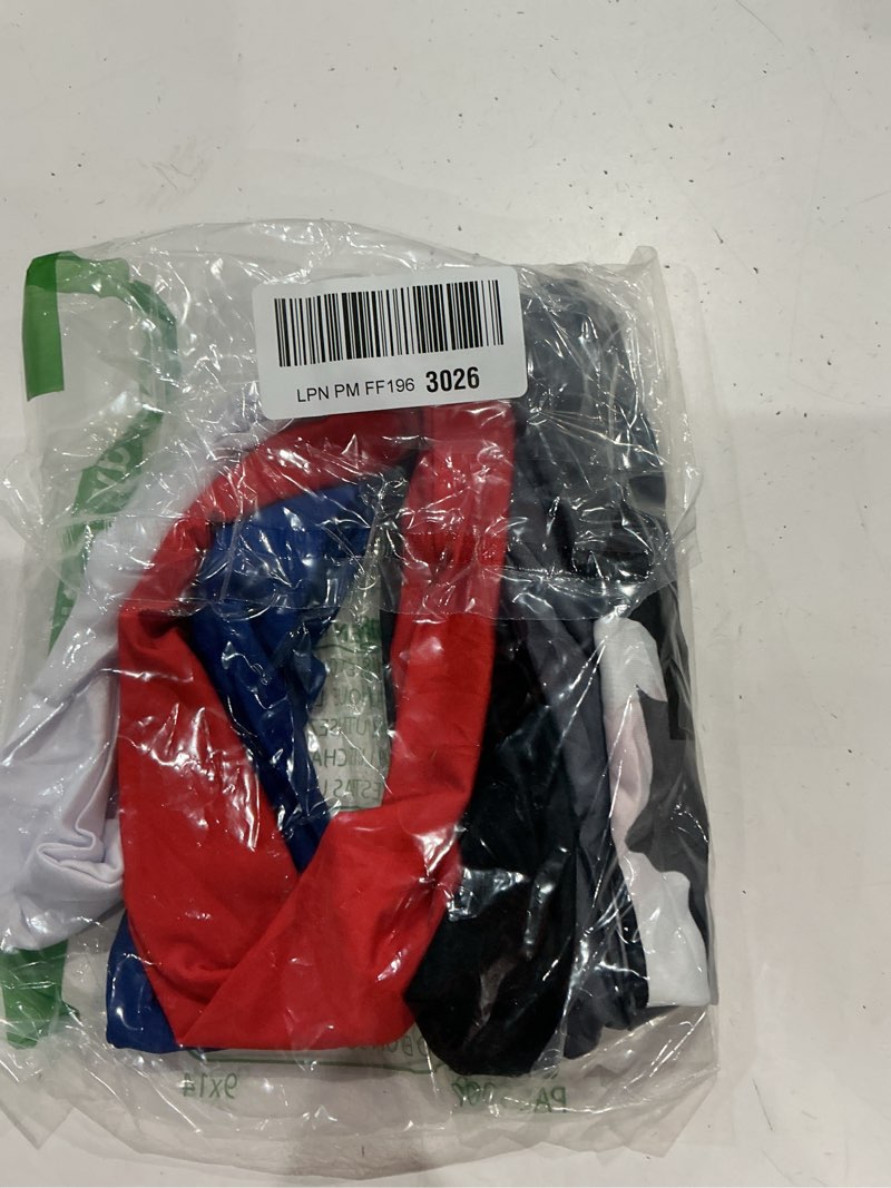 Condition photo showing As Is for deekin 6 pcs sweatbands for kids soccer headbands boys for sports breathable sweat wicking headband for kids athletic baseball football youth 5-15 years old colorful