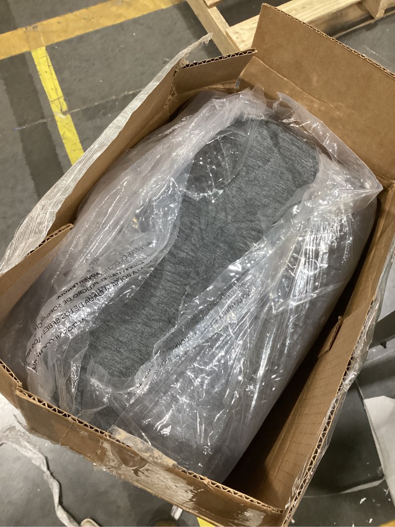 Condition photo showing Good Condition for EHEYCIGA Dog Stairs for Bed 18" H, 4-Step Dog Steps for High Bed, Pet Steps for Small Dogs and Cats, Non-Slip Balanced Pet Ramp Indoor, Grey Grey 4 Standard 15" x 24" x 18"