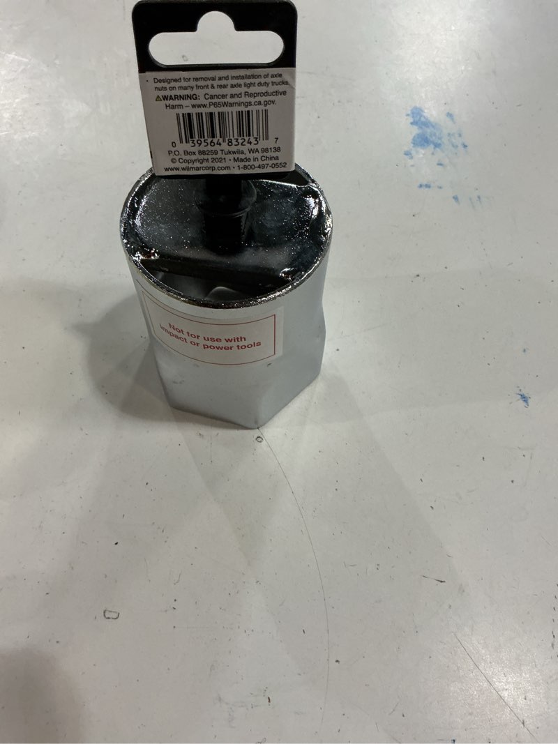 Condition photo showing Good Condition for performance tool w83243 1/2-inch drive hex lock nut socket, 2-1/2-inch 2-1/2" hex socket