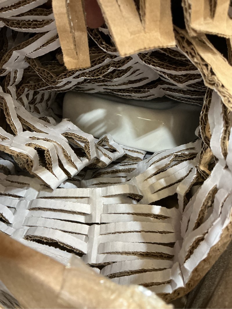 Condition photo showing Good Condition for american standard 735122-400.020 cadet 3 toilet tank cover, 10-in, white cadet 10 in