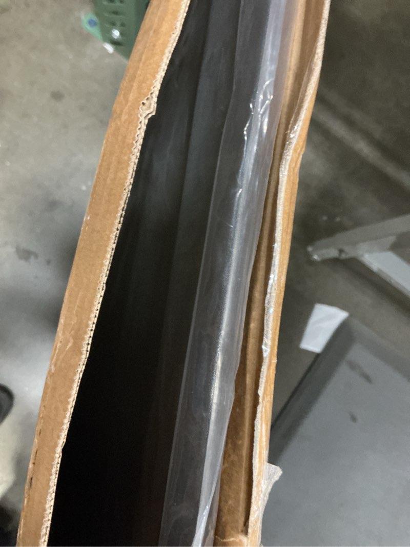 Condition photo showing New/Like New for 34" x 20" leather desk blotter with side rails for writing leather executive desk pad protector desk mat for office home workplace black black 34" x 20"