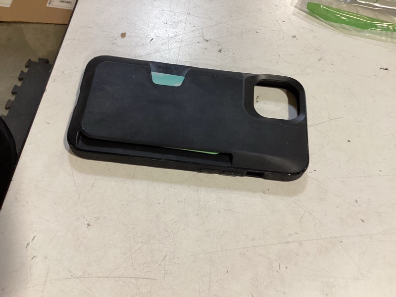 Condition photo showing Good Condition for smartish® iphone 15 wallet case - wallet slayer vol. 1 [slim + protective] credit card holder - drop tested hidden credit card slot cover for apple iphone 15 - black tie affair iphone 15 black tie affair
