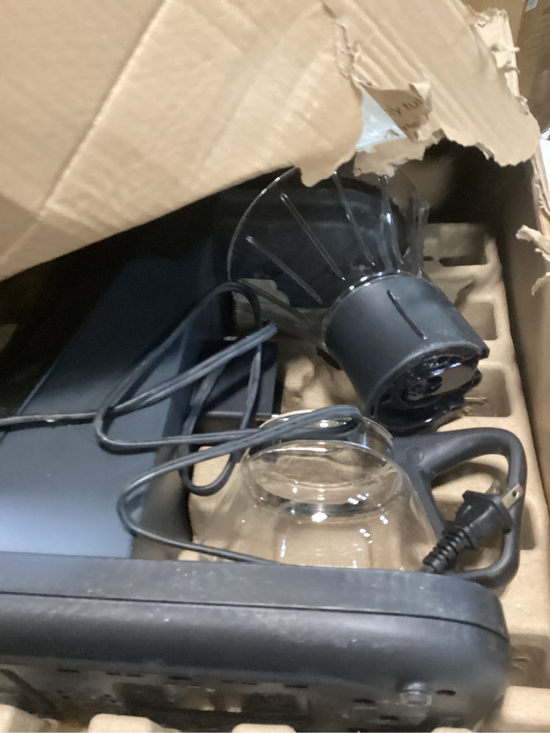 Condition photo showing As Is for Tiger Hybrid Automatic Coffee Maker - Pour Over Coffee Maker & Immersion Brewing Coffee Machine, Innovative Design for Outstanding Brew, Black?