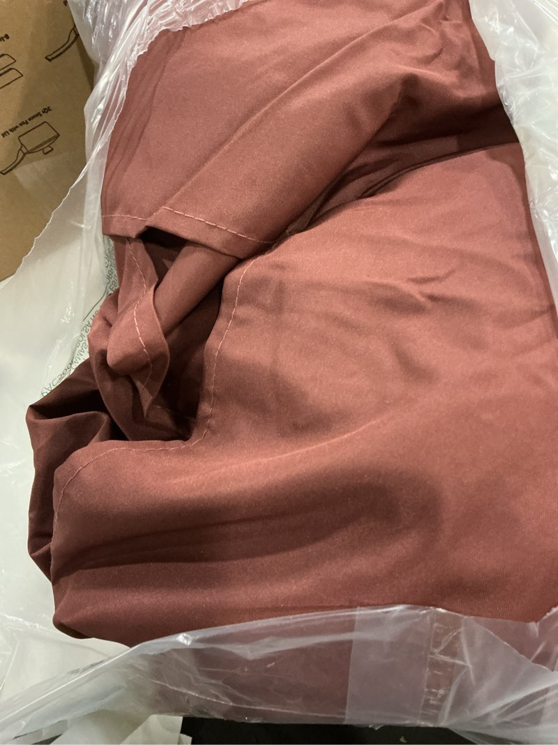 Condition photo showing Good Condition for Flexzion Gazebo Cover Replacement Canopy Top 12x12 Ft (3.6m x 3.6m) - Double Tier Top Canopy Cover Replacement with UV30+, Dirt, Water Resistant for Outdoor, Sunshade, Garden, Patio, Pavilion (Brown)