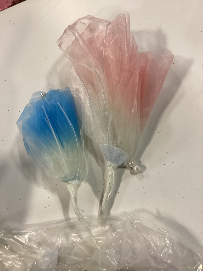 Condition photo showing Good Condition for geelin 6 pcs gradient color large butterfly decorations big butterfly party decor 20 inch 12 inch 3d silk butterflies for baby shower women birthday wedding decor 4 gradient colors classic style