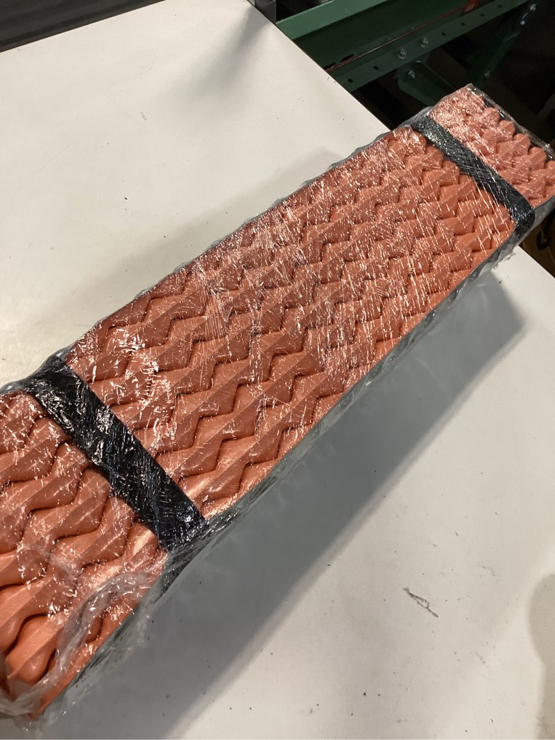 Condition photo showing Good Condition for ozark trail foldable foam camping pad, protection from the ground sleeping bag in tent, or picnic