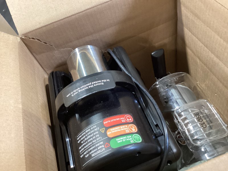 Condition photo showing Good Condition for wetie slushie machine, 82oz slushy maker with adjustable temperature, led display, auto-clean, 5-in-1 frozen drink maker for ice cream, frappés, milkshake, frozen margaritas, 24h running for home