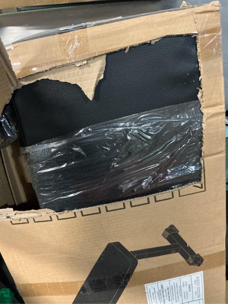 Condition photo showing As Is for cap barbell flat weight bench color series black