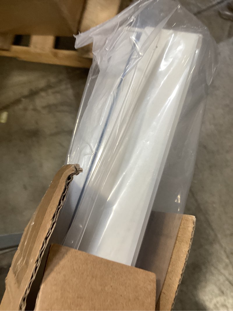 Condition photo showing New/Like New for lazblinds no tools no drill cordless zebra blinds for windows, dual layer light control for day and night, light filtering privacy roller blinds and shades for home, 29" w x 48" h, white white 29"w x 48"h