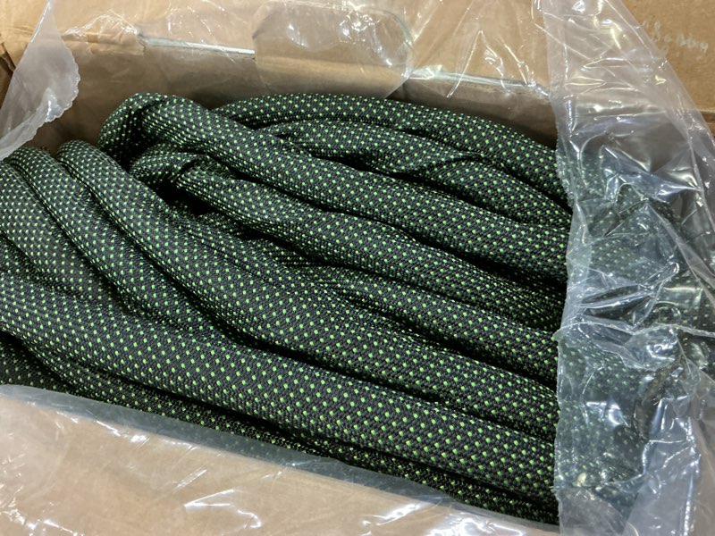 Condition photo showing Good Condition for non-expandable garden hose 150 ft, lightweight hose with 10 function spray nozzle, kink-free flexible water hose, durable, leak-proof, 360° swivel connectors, portable storage strap green 150ft