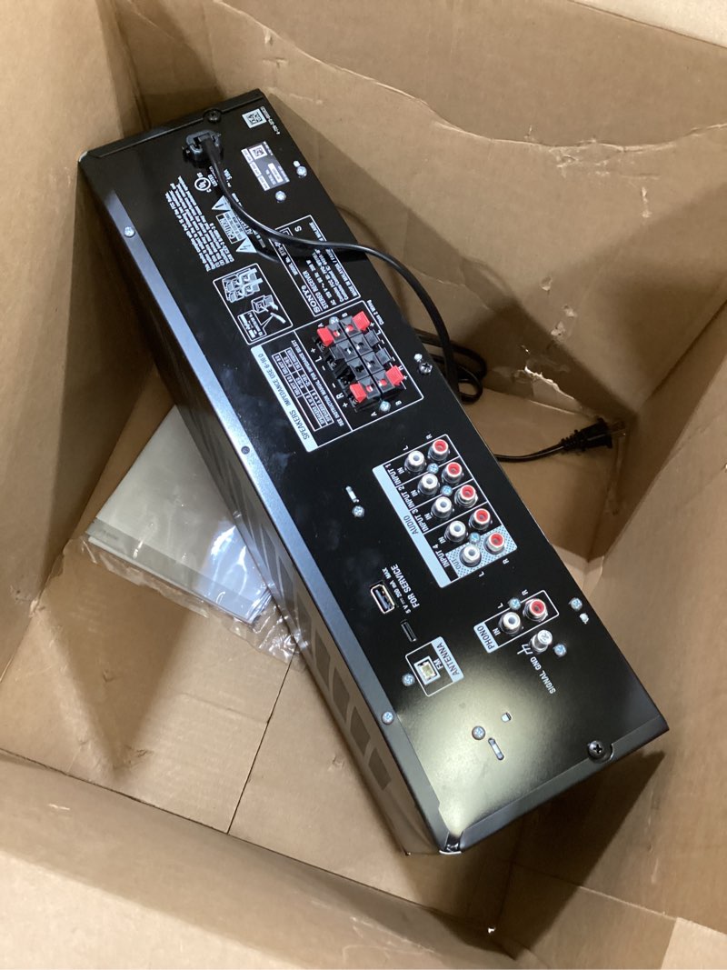 Condition photo showing Good Condition for sony strdh190 2-ch home stereo receiver with phono inputs & bluetooth black stereo receiver receiver