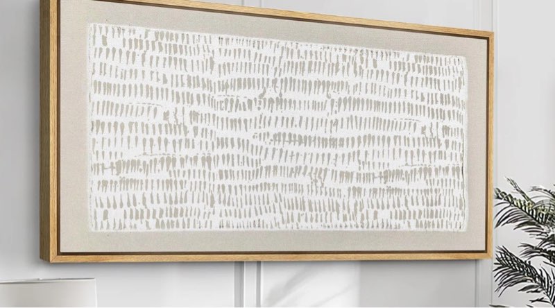 minimalist geometric pattern in neutral tones modern art