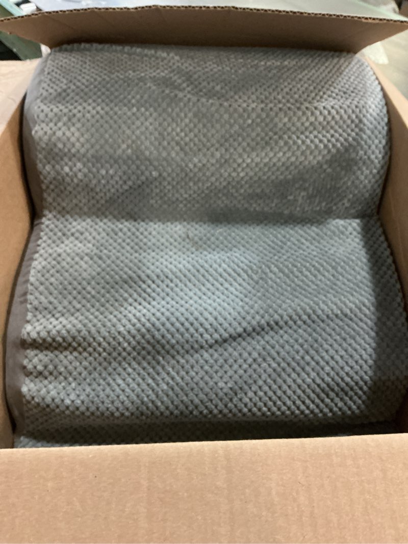 Condition photo showing As Is for Chic Threads Dog Stairs for Small Dogs, 3-Step Dog Stairs for High Beds and Couch, Pet Steps for Small Dogs and Cats?Non-Slip Stable Indoor Dog Steps 3-steps