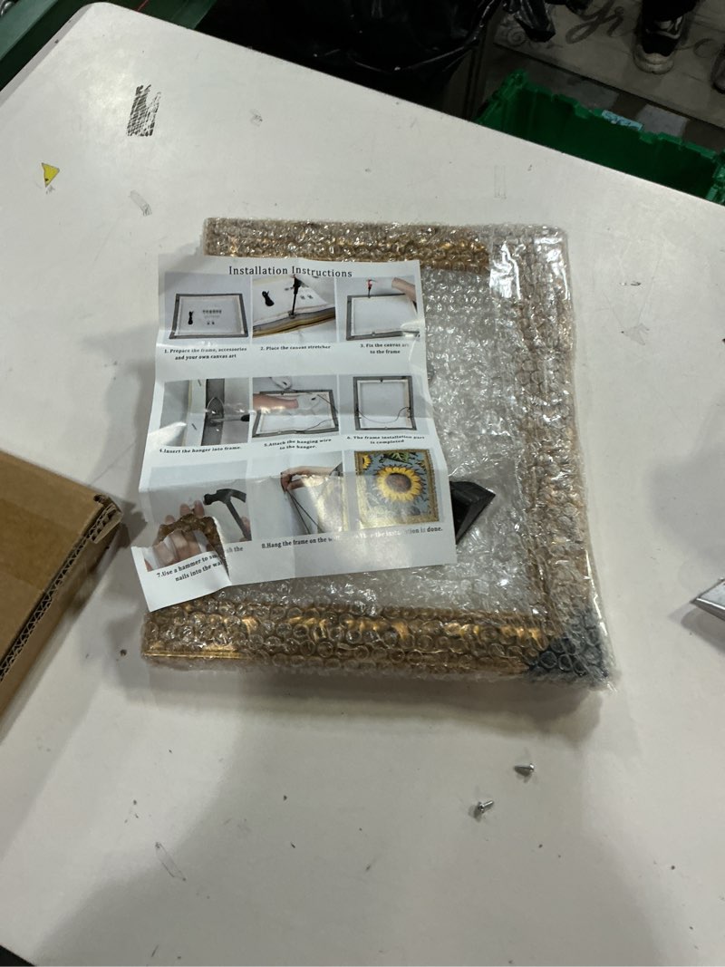 Condition photo showing Good Condition for 8x10 Vintage Picture Frames Gold, Antique Picture Frame,Gold Frames for Wall Decor, 1 Pack Ornate Picture Frame Gold 8x10 1Pack