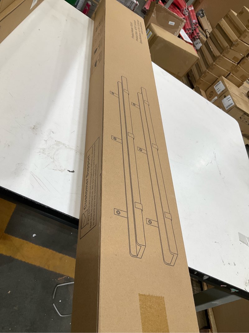 ecowillon natural wood floating shelves with lip, 40 inch long white floating wall shelves with meta