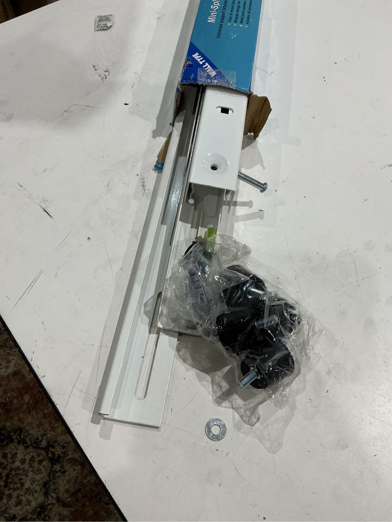 Condition photo showing As Is for ductlessaire outdoor wall bracket - mini split mounting bracket - ductless air conditioner wall mount - mini split ac/heating system accessories for window ac, hvac, heat pump & more (9000-36000 btu) 425 lbs