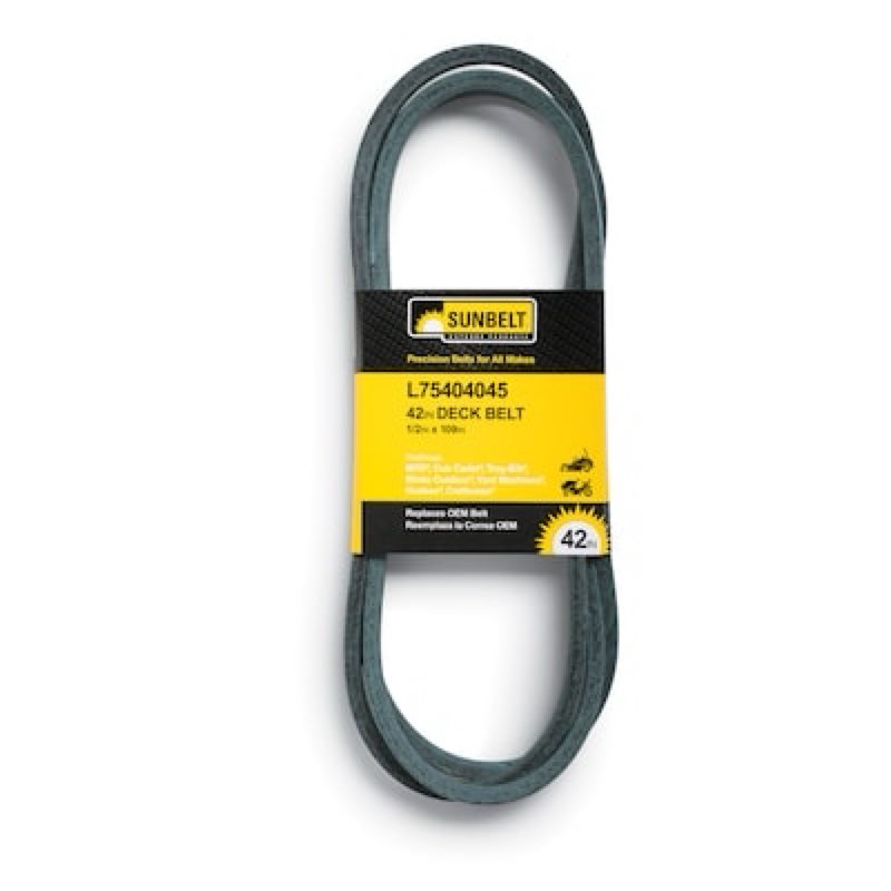 sunbelt 1/2-in x 109-in deck belt, for 42-in multiple