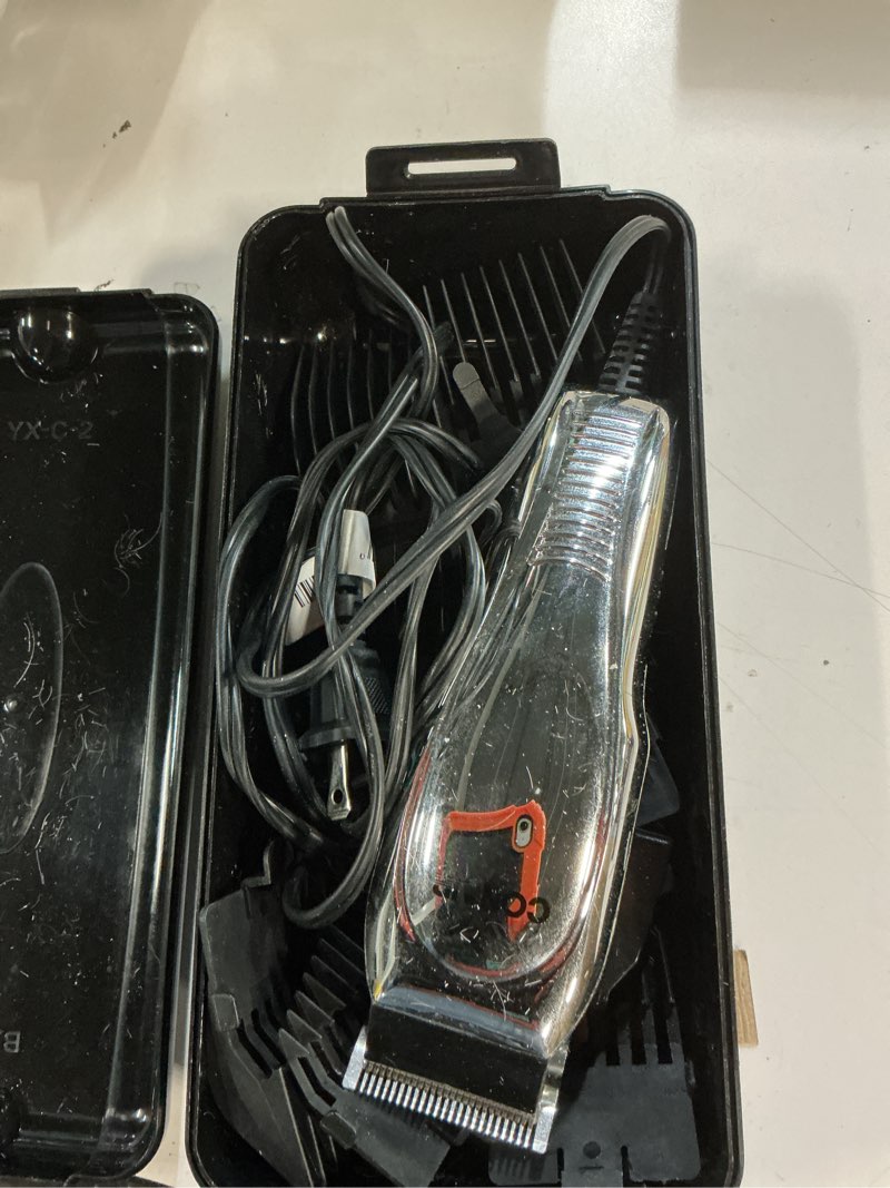 Condition photo showing As Is for Conair Man, Rechargeable All in 1 Trimmer