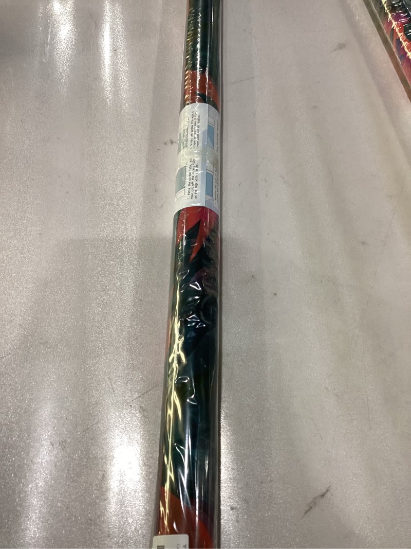 Condition photo showing New/Like New for DKTIE UV6 Ultra-fine Frosted Glass Window Film Decorative Nature Stained Glass Window Film for Bathroom Static Cling Renter Friendly (Tropical Plants A, 17.7in X 78.7in) Tropical Plants a 17.7in X 78.7in