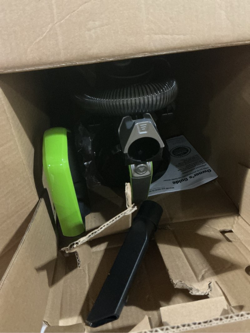 Condition photo showing Good Condition for Eureka Airspeed Ultra-Lightweight Compact Bagless Upright Vacuum Cleaner, NEU10AE4, Green Green AirSpeed NEU10AE4