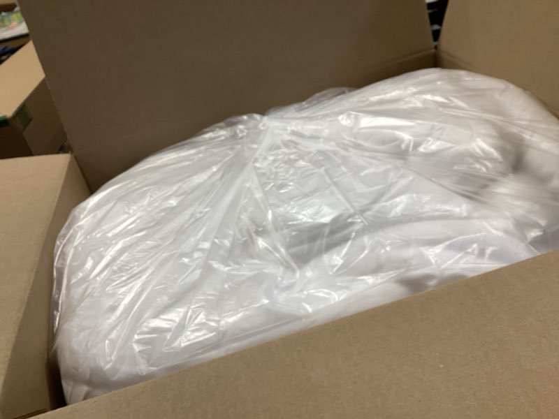 Condition photo showing Good Condition for bedsure comforter duvet insert - quilted comforters twin size, all season duvet, gentlesoft down alternative bedding, with 8 tabs, gifts for women/men, white, twin 88 x 68 inches white twin
