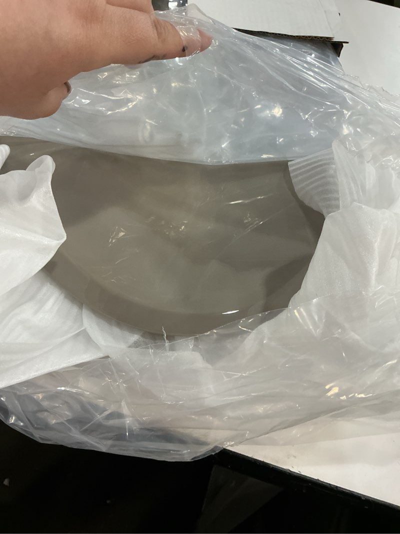 Condition photo showing Good Condition for KOHLER 4636-RL-K4 Cachet ReadyLatch Elongated Toilet Seat Slow Close, Soft Close Toilet Seat Quiet Lid, Contoured Grip-Tight Bumpers Installation Hardware, Apartment Essentials, Cashmere Cashmere Elongated Ready Latch