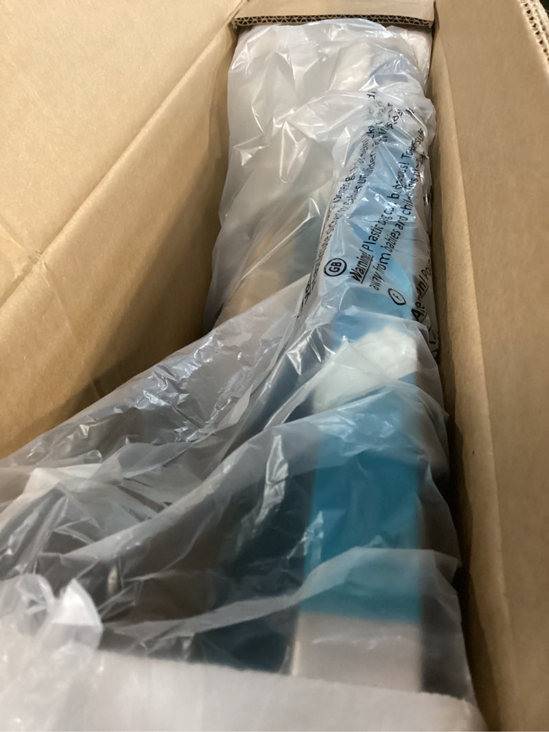 Condition photo showing New/Like New for 24 inch Range Hood Under Cabinet, Stainless Steel Kitchen Hood 280CFM, Ducted/Ductless Vent Hood with Rocker Button Control, Stove Hood with 2 Speeds Fan, Bright LED Light 24 inch Stainless Steel