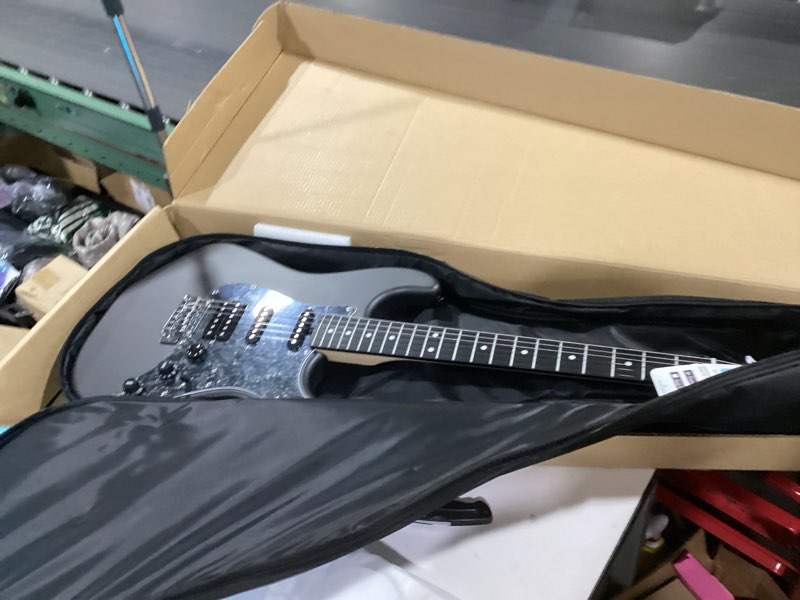 Condition photo showing New/Like New for Enya XMARI Smart Electric Guitar with Built-in DSP Effects, 4 Presets, USB-C OTG Recording, Headphone Output, Custom Ceramic Pickups, Carbon Fiber Body, with Gig Bag, Strap, Cable & Picks