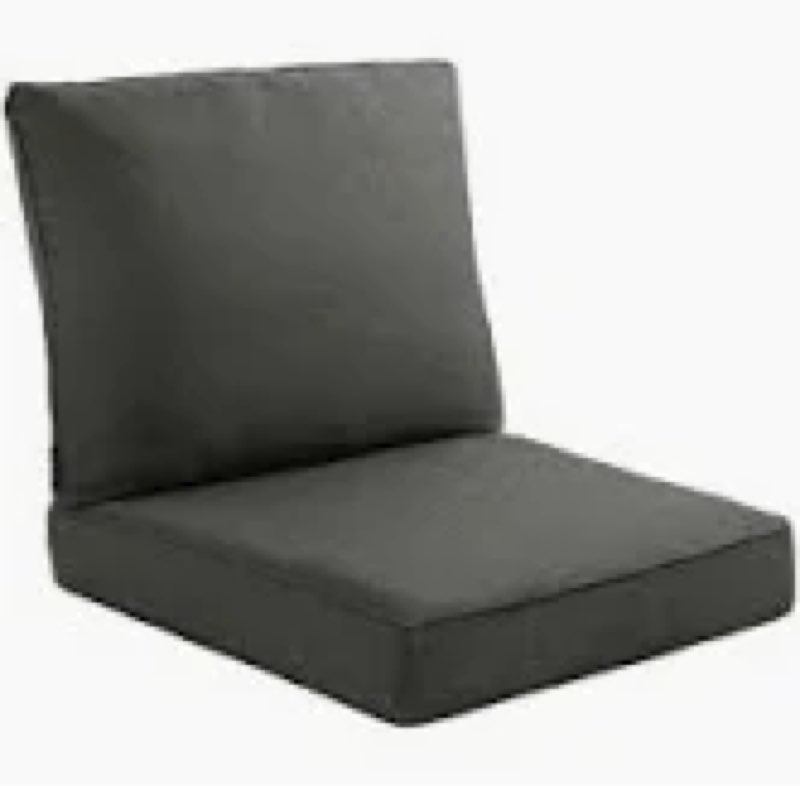 Ebern Designs 2 - Piece Outdoor Seat/Back Cushion