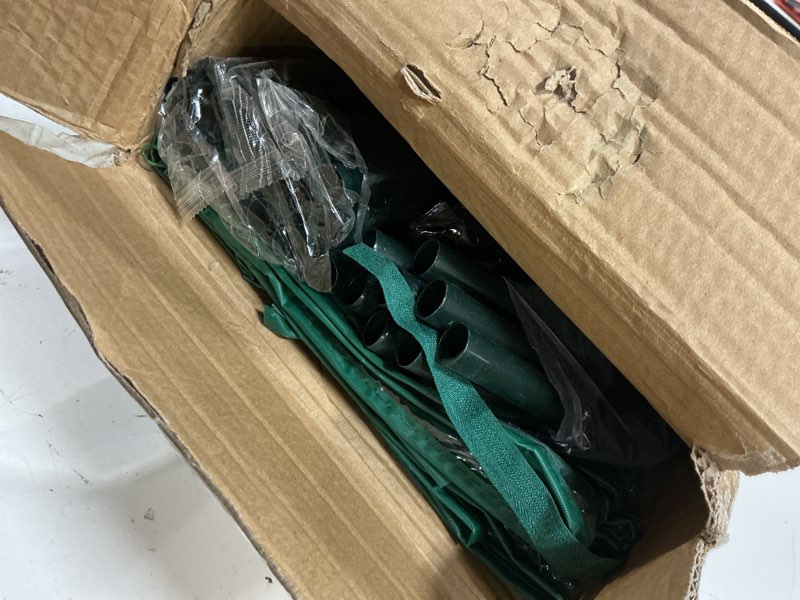 Condition photo showing New/Like New for yesker mini greenhouse 106"x36"x36" portable small green house for indoor outdoor greenhouses with pvc cover compact greenhouse kit for winter gardening balcony patio outside backyard plant protection 106x36x36" clear pvc