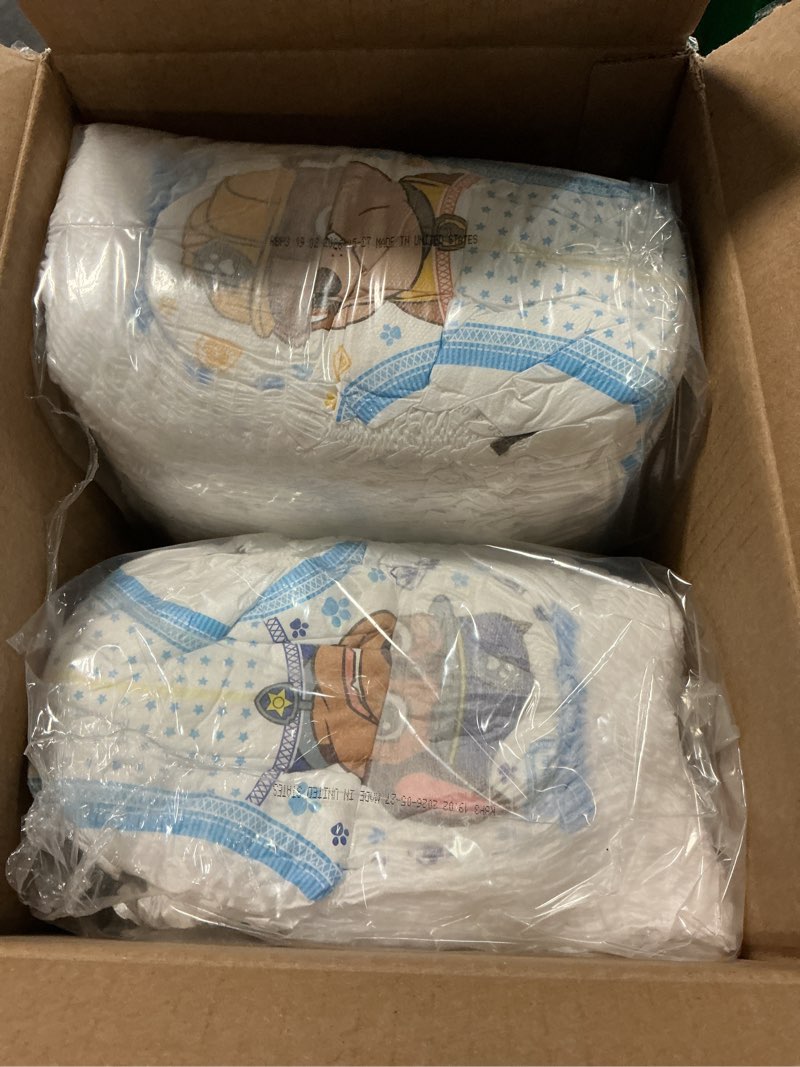Condition photo showing As Is for parent's choice paw patrol training pants for boys, 3t/4t, 86 count (select for more options)