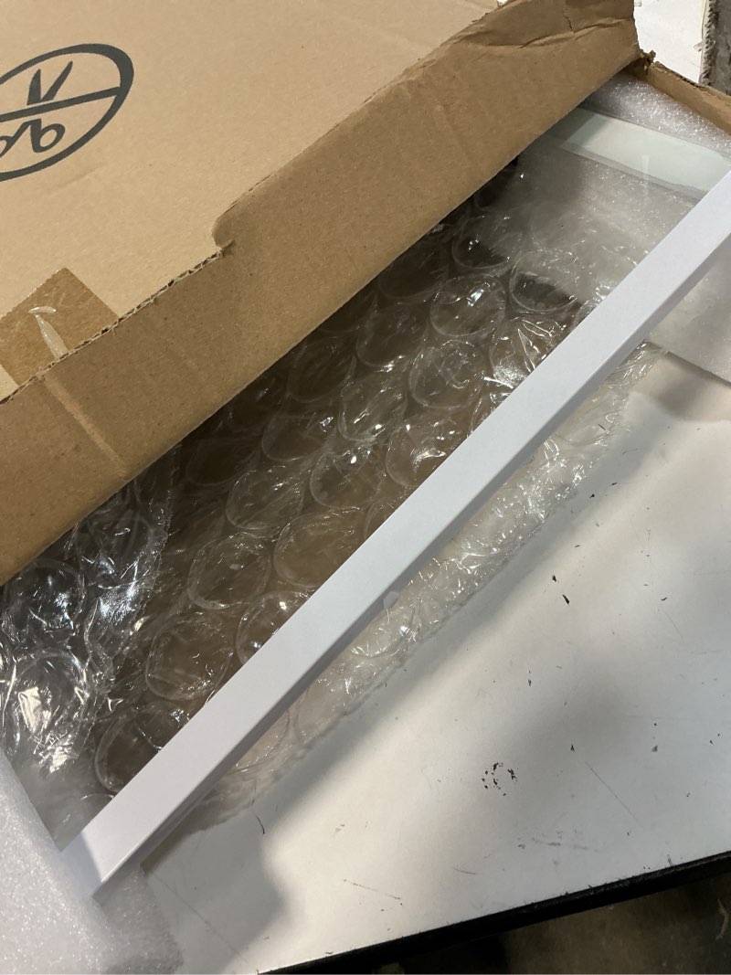 Condition photo showing As Is for upgraded da97-20045d refrigerator glass shelf compatible with samsung fridge shelf replacement parts samsung refrigerator replacement shelves assembly top right tempered glass shelves samsung fridge
