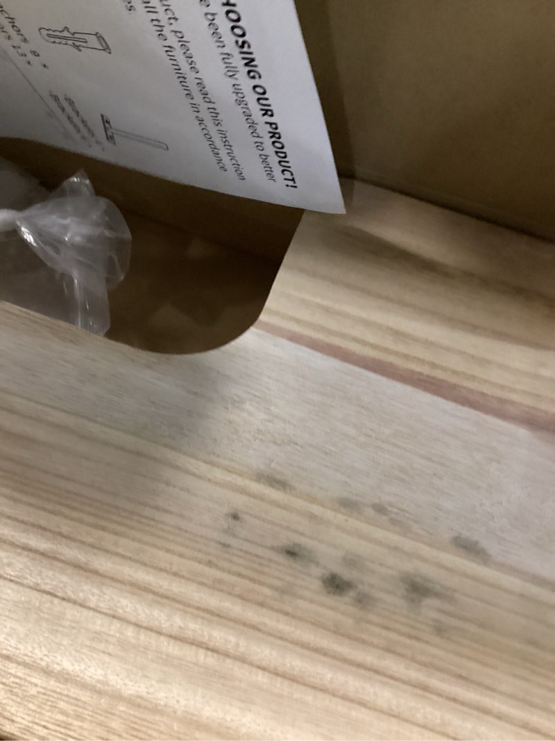 Condition photo showing Good Condition for floating corner shelves set of 3, solid wood picture wall shelf, floating shelves for storage for bedroom kitchen bathroom living room (light burnt)